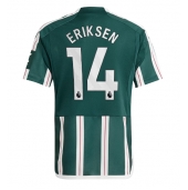 Manchester United Christian Eriksen #14 Replika Bortatröja 2023-24 Kortärmad