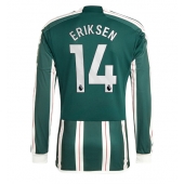Manchester United Christian Eriksen #14 Replika Bortatröja 2023-24 Långärmad