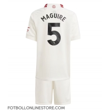 Manchester United Harry Maguire #5 Replika Tredjetröja Barn 2023-24 Kortärmad (+ byxor)