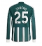 Manchester United Jadon Sancho #25 Replika Bortatröja 2023-24 Långärmad