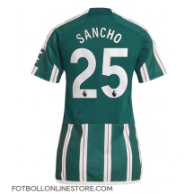 Manchester United Jadon Sancho #25 Replika Bortatröja Dam 2023-24 Kortärmad