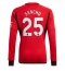 Manchester United Jadon Sancho #25 Replika Hemmatröja 2023-24 Långärmad
