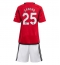 Manchester United Jadon Sancho #25 Replika Hemmatröja Barn 2023-24 Kortärmad (+ byxor)