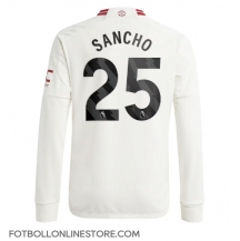 Manchester United Jadon Sancho #25 Replika Tredjetröja 2023-24 Långärmad