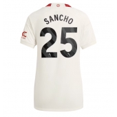 Manchester United Jadon Sancho #25 Replika Tredjetröja Dam 2023-24 Kortärmad