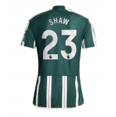 Manchester United Luke Shaw #23 Replika Bortatröja 2023-24 Kortärmad