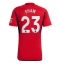 Manchester United Luke Shaw #23 Replika Hemmatröja 2023-24 Kortärmad