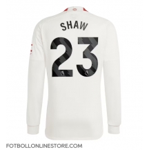 Manchester United Luke Shaw #23 Replika Tredjetröja 2023-24 Långärmad