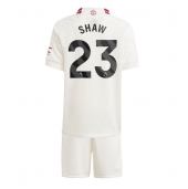 Manchester United Luke Shaw #23 Replika Tredjetröja Barn 2023-24 Kortärmad (+ byxor)