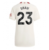 Manchester United Luke Shaw #23 Replika Tredjetröja Dam 2023-24 Kortärmad