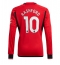 Manchester United Marcus Rashford #10 Replika Hemmatröja 2023-24 Långärmad