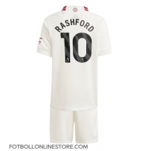 Manchester United Marcus Rashford #10 Replika Tredjetröja Barn 2023-24 Kortärmad (+ byxor)