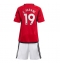 Manchester United Raphael Varane #19 Replika Hemmatröja Barn 2023-24 Kortärmad (+ byxor)