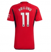 Manchester United Rasmus Hojlund #11 Replika Hemmatröja 2023-24 Kortärmad