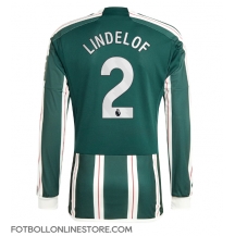 Manchester United Victor Lindelof #2 Replika Bortatröja 2023-24 Långärmad