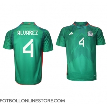 Mexiko Edson Alvarez #4 Replika Hemmatröja VM 2022 Kortärmad