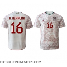 Mexiko Hector Herrera #16 Replika Bortatröja VM 2022 Kortärmad