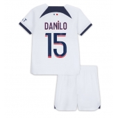 Paris Saint-Germain Danilo Pereira #15 Replika Bortatröja Barn 2023-24 Kortärmad (+ byxor)