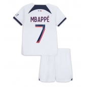 Paris Saint-Germain Kylian Mbappe #7 Replika Bortatröja Barn 2023-24 Kortärmad (+ byxor)