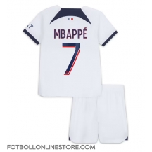 Paris Saint-Germain Kylian Mbappe #7 Replika Bortatröja Barn 2023-24 Kortärmad (+ byxor)