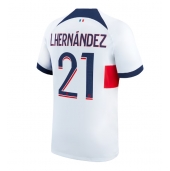 Paris Saint-Germain Lucas Hernandez #21 Replika Bortatröja 2023-24 Kortärmad