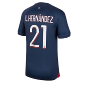 Paris Saint-Germain Lucas Hernandez #21 Replika Hemmatröja 2023-24 Kortärmad