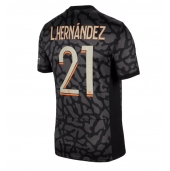 Paris Saint-Germain Lucas Hernandez #21 Replika Tredjetröja 2023-24 Kortärmad