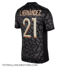 Paris Saint-Germain Lucas Hernandez #21 Replika Tredjetröja 2023-24 Kortärmad