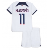 Paris Saint-Germain Marco Asensio #11 Replika Bortatröja Barn 2023-24 Kortärmad (+ byxor)