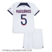 Paris Saint-Germain Marquinhos #5 Replika Bortatröja Barn 2023-24 Kortärmad (+ byxor)