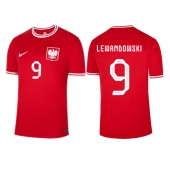 Polen Robert Lewandowski #9 Replika Bortatröja VM 2022 Kortärmad