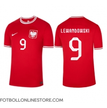 Polen Robert Lewandowski #9 Replika Bortatröja VM 2022 Kortärmad