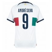 Portugal Andre Silva #9 Replika Bortatröja VM 2022 Kortärmad