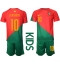 Portugal Bernardo Silva #10 Replika Hemmatröja Barn VM 2022 Kortärmad (+ byxor)