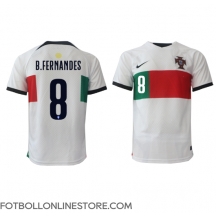 Portugal Bruno Fernandes #8 Replika Bortatröja VM 2022 Kortärmad