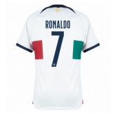 Portugal Cristiano Ronaldo #7 Replika Bortatröja VM 2022 Kortärmad
