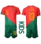 Portugal Danilo Pereira #13 Replika Hemmatröja Barn VM 2022 Kortärmad (+ byxor)