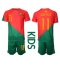 Portugal Joao Felix #11 Replika Hemmatröja Barn VM 2022 Kortärmad (+ byxor)