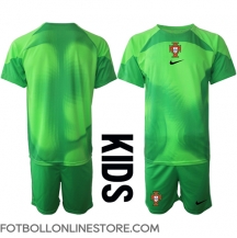 Portugal Målvakt Replika Hemmatröja Barn VM 2022 Kortärmad (+ byxor)