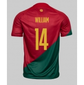 Portugal William Carvalho #14 Replika Hemmatröja VM 2022 Kortärmad