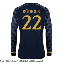 Real Madrid Antonio Rudiger #22 Replika Bortatröja 2023-24 Långärmad