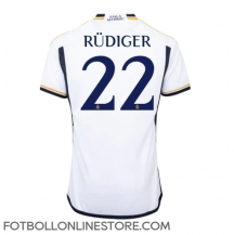 Real Madrid Antonio Rudiger #22 Replika Hemmatröja 2023-24 Kortärmad