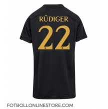 Real Madrid Antonio Rudiger #22 Replika Tredjetröja Dam 2023-24 Kortärmad
