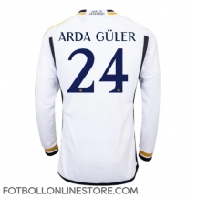 Real Madrid Arda Guler #24 Replika Hemmatröja 2023-24 Långärmad