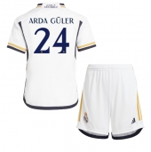Real Madrid Arda Guler #24 Replika Hemmatröja Barn 2023-24 Kortärmad (+ byxor)