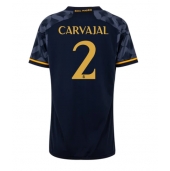 Real Madrid Daniel Carvajal #2 Replika Bortatröja Dam 2023-24 Kortärmad