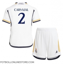 Real Madrid Daniel Carvajal #2 Replika Hemmatröja Barn 2023-24 Kortärmad (+ byxor)