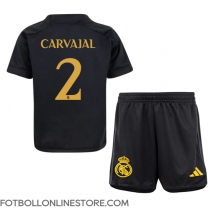 Real Madrid Daniel Carvajal #2 Replika Tredjetröja Barn 2023-24 Kortärmad (+ byxor)