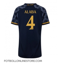 Real Madrid David Alaba #4 Replika Bortatröja Dam 2023-24 Kortärmad