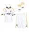 Real Madrid David Alaba #4 Replika Hemmatröja Barn 2023-24 Kortärmad (+ byxor)